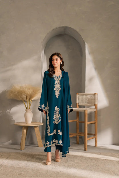 iznik - 3PC Lawn Embroidered Suit - VL1292