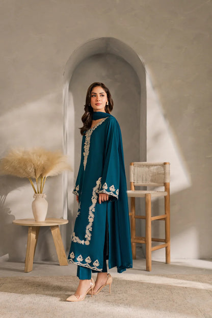 iznik - 3PC Lawn Embroidered Suit - VL1292