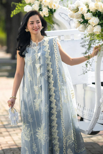 Rang Rasiya - Summer 3PC Lawn ChickenKari Embroidered Suit- VL1403