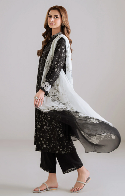 GulAhmed - Summer 3PC Lawn Digital Printed Dress - VL1411