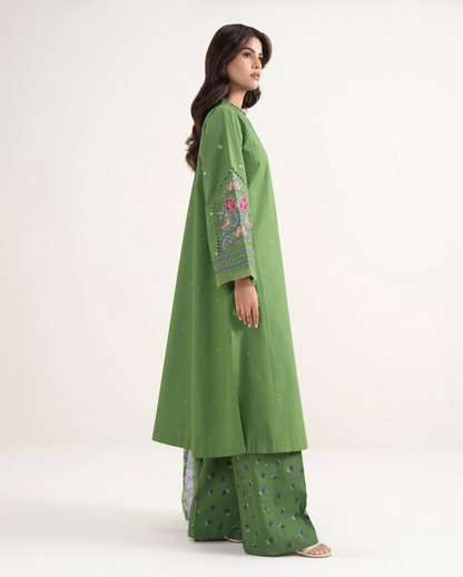 Sapphire - Unstitched 3 piece embroidered Summer suit - VL1416