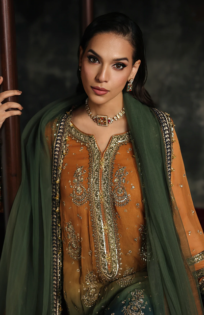 Chrizma - Unstitched Luxury Lawn Heavy Embroidered 3PC Suit - VL1430