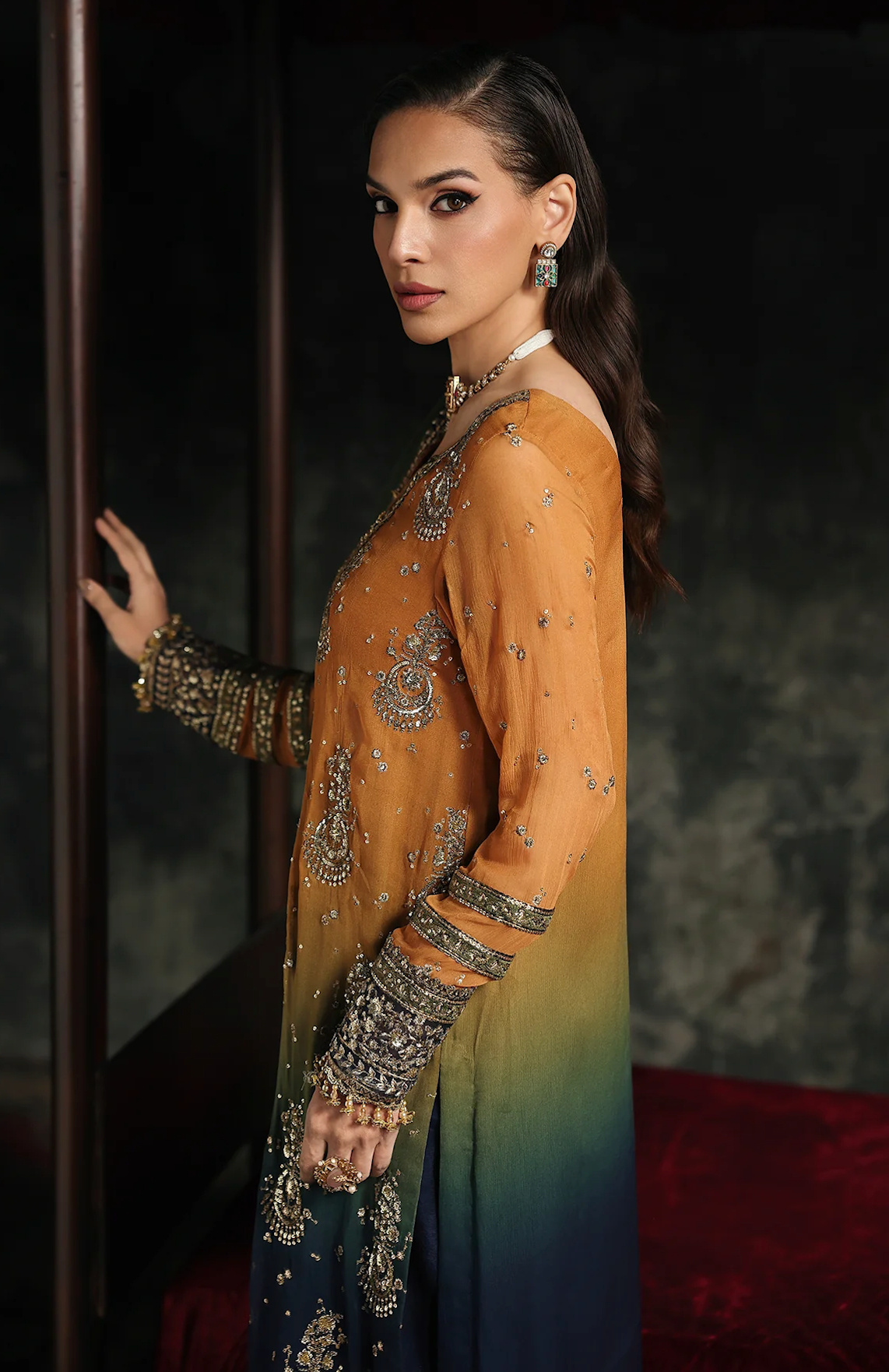 Chrizma - Unstitched Luxury Lawn Heavy Embroidered 3PC Suit - VL1430