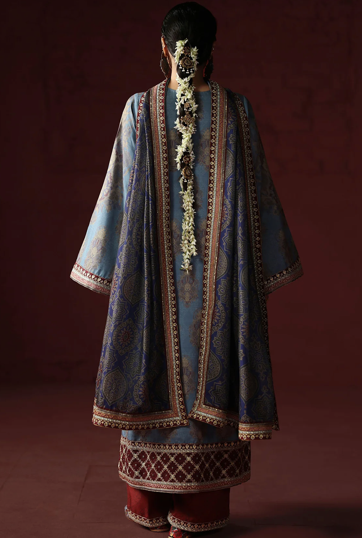 AsimJofa - Unstitched Luxury Lawn Heavy Embroidered 3PC Suit - VL1436