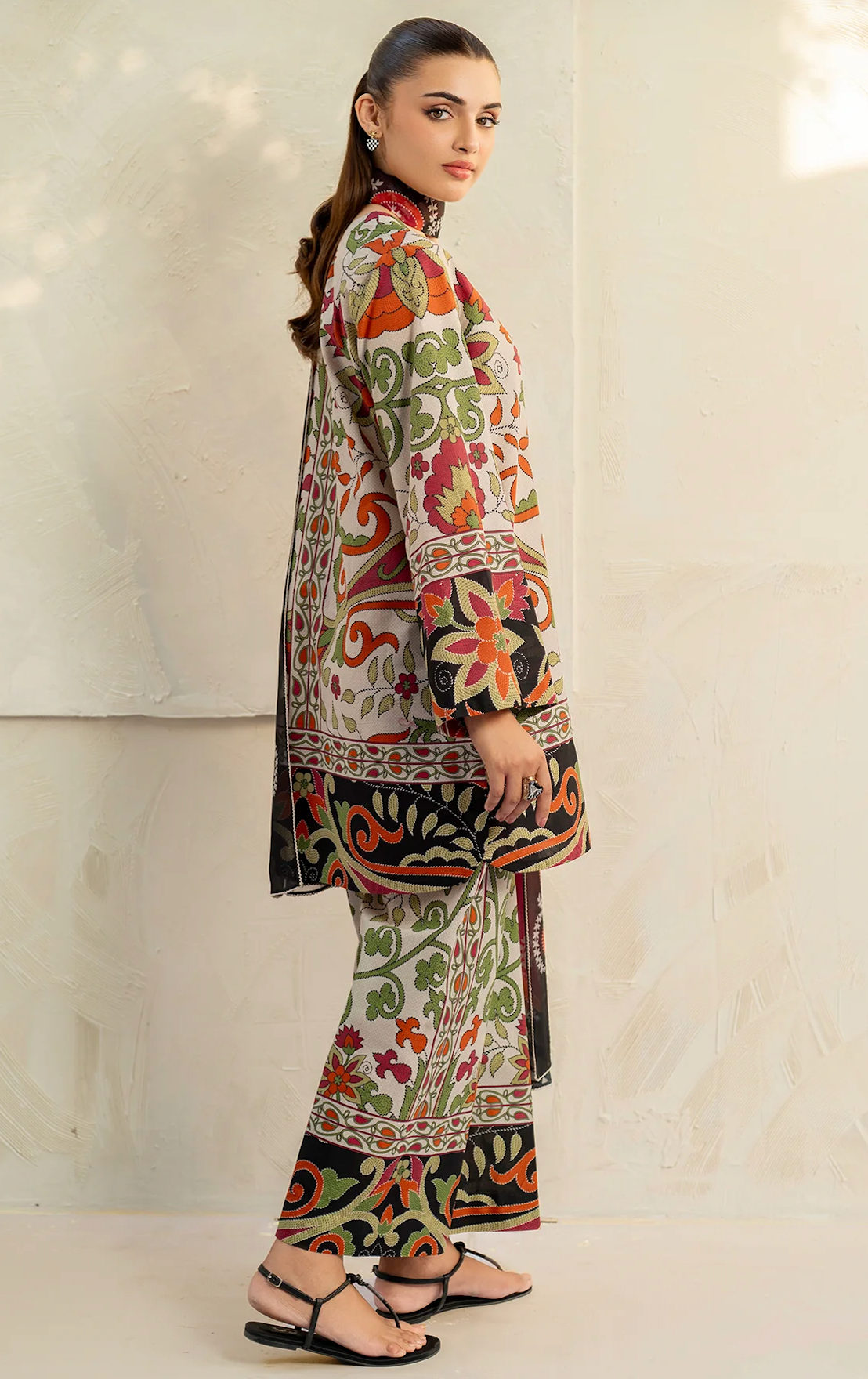 Sapphire - Summer 2PC Lawn Digital Printed Dress - VL1420