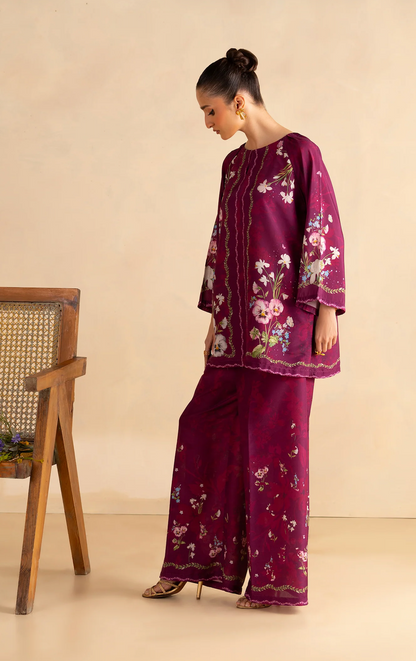 Sapphire - Summer 2PC Lawn Digital Printed Dress - VL1421