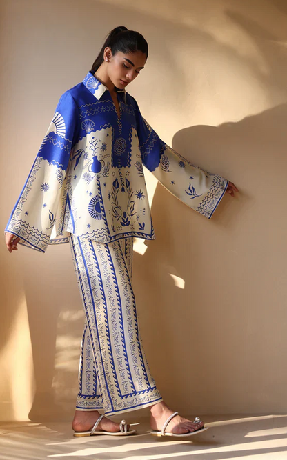 Sapphire - Summer 2PC Lawn Digital Printed Dress - VL1423