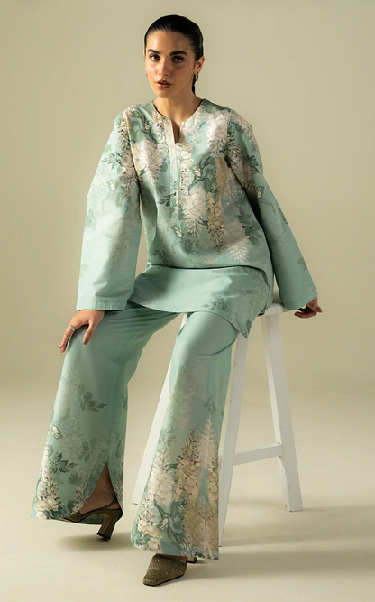 Sapphire - Summer 2PC Lawn Digital Printed Dress - VL1424
