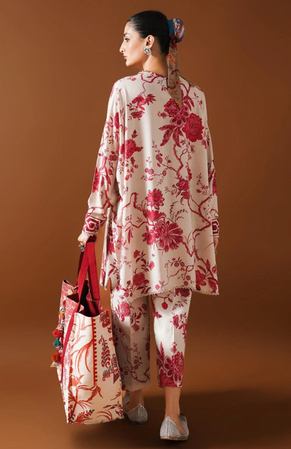 Sapphire - Summer 2PC Lawn Digital Printed Dress - VL1425