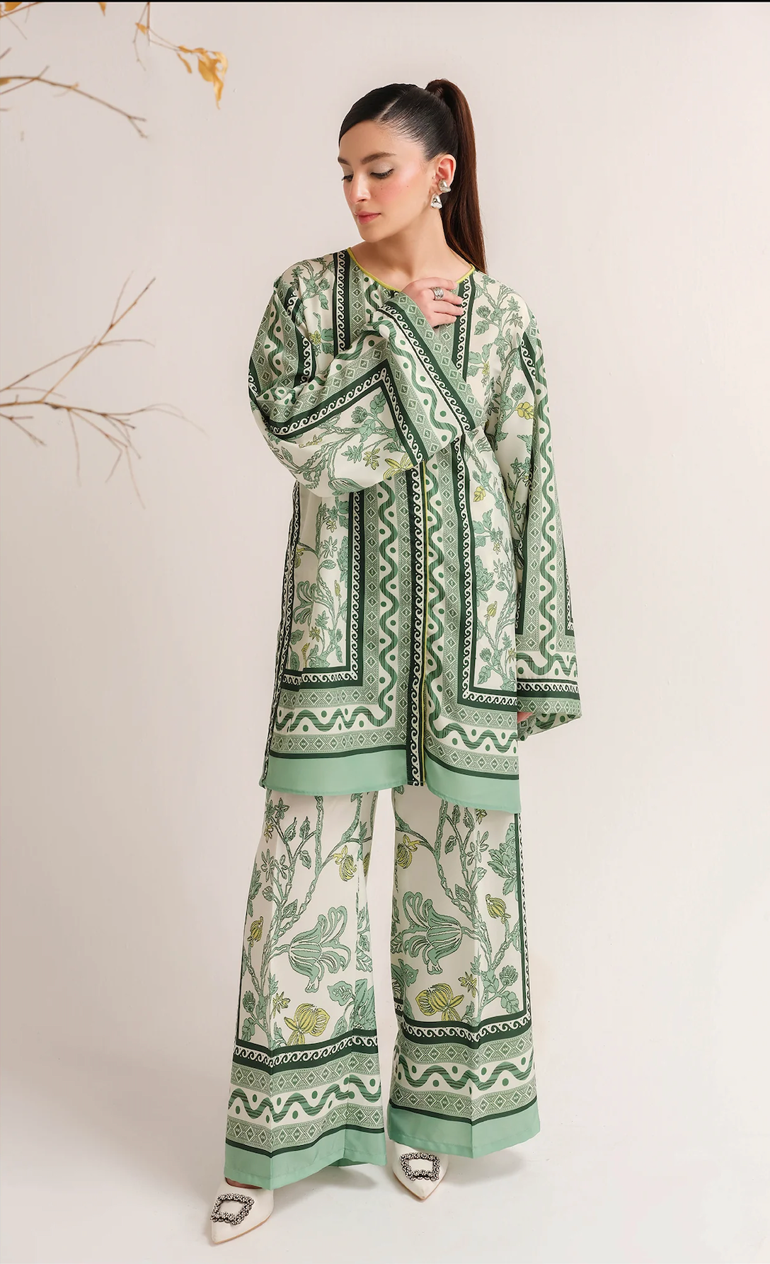 Sapphire - Summer 2PC Lawn Digital Printed Dress - VL1426