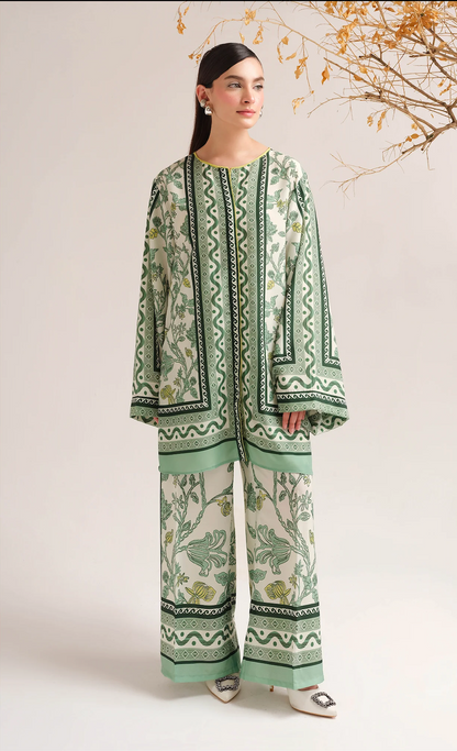 Sapphire - Summer 2PC Lawn Digital Printed Dress - VL1426