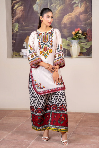 Sapphire - Summer 2PC Lawn Digital Printed Dress - VL1429