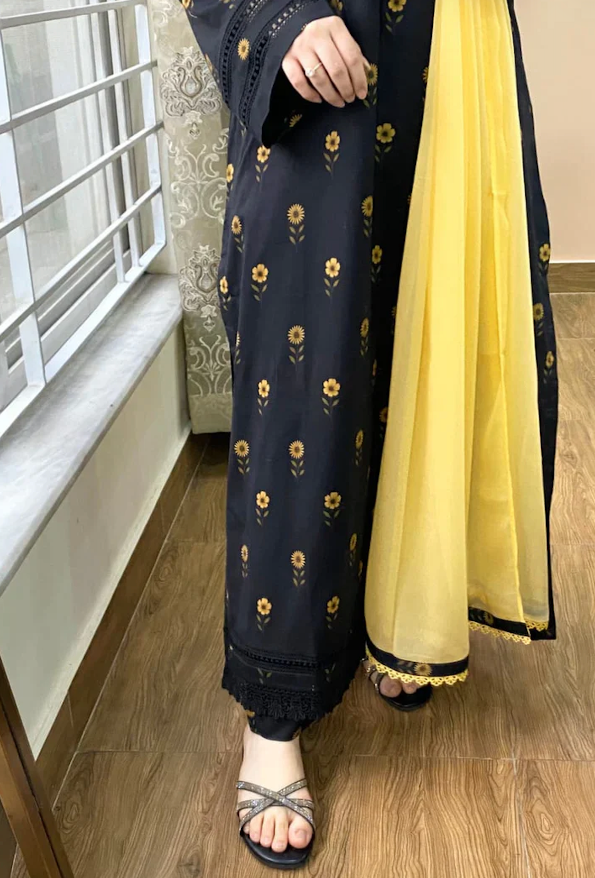 Khaadi - Summer 3PC Lawn Digital Printed Dress - VL1442