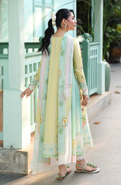 Qalamkar - Summer 3PC Lawn Digital Printed Dress -