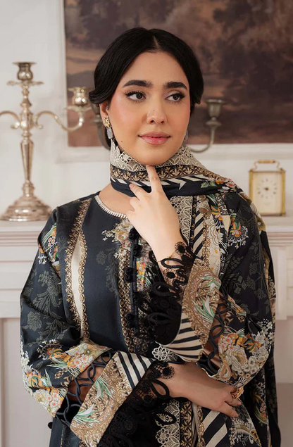 Khaadi - Summer 3PC Lawn Digital Printed Dress - VL1453