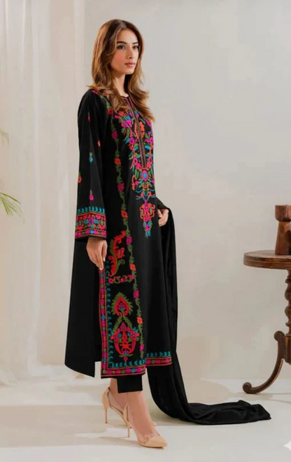 Aneela - Summer 3PC Lawn Embroidered Suit - VL1455