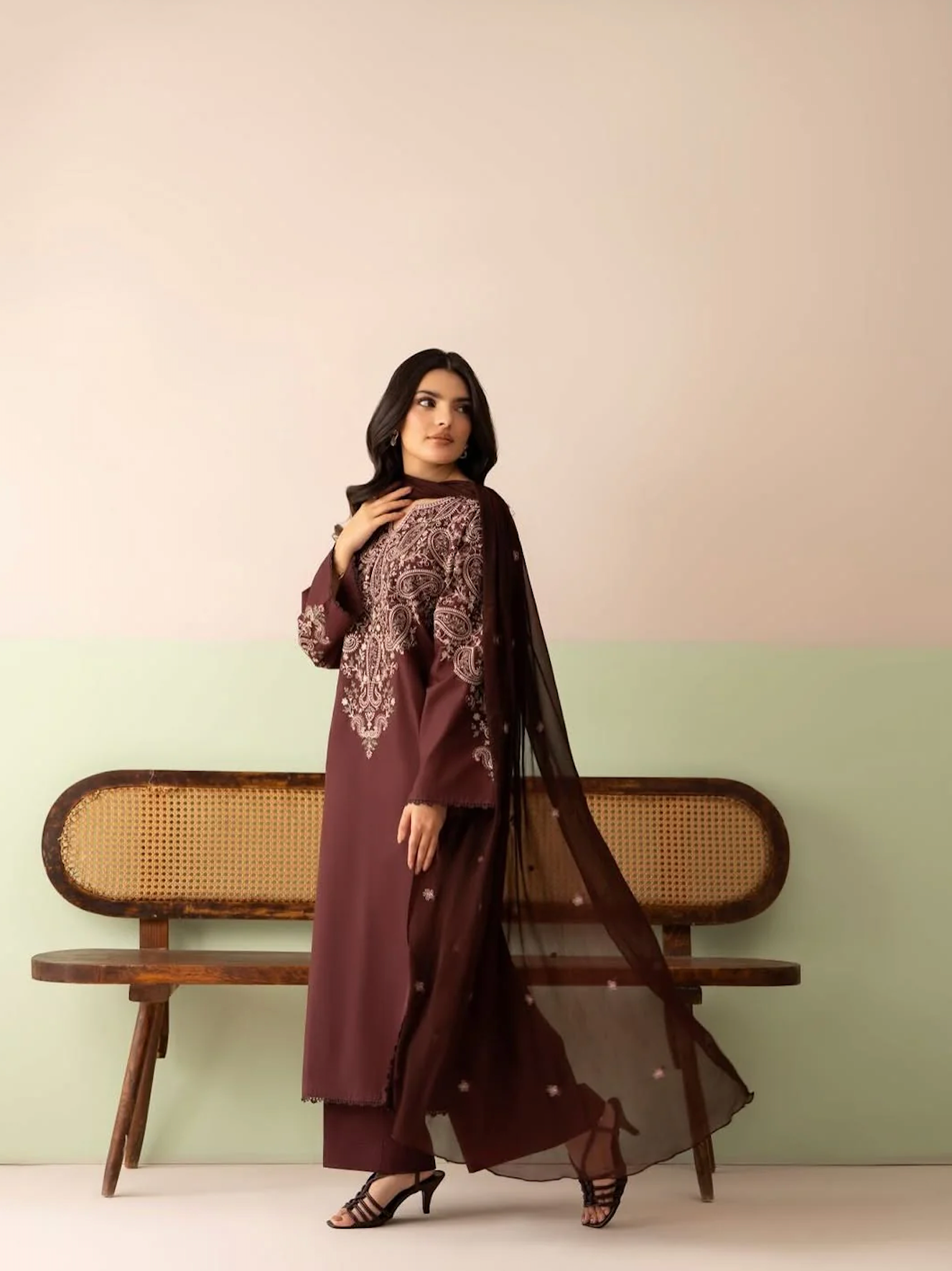 Jazmin - Summer-3PC Lawn Embroidered Suit - VL1462