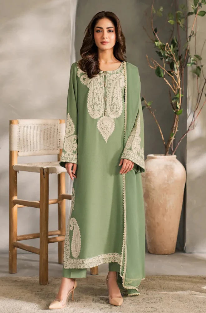 Mirana - Summer 3PC Lawn Embroidered Suit - VL1296