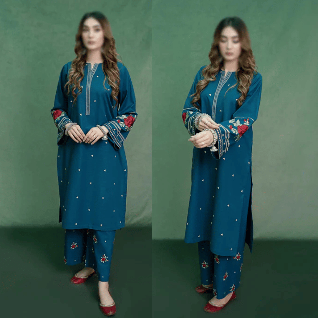 Urge GULRUKH Embroidered Lawn 2 Piece Dress - VL1289