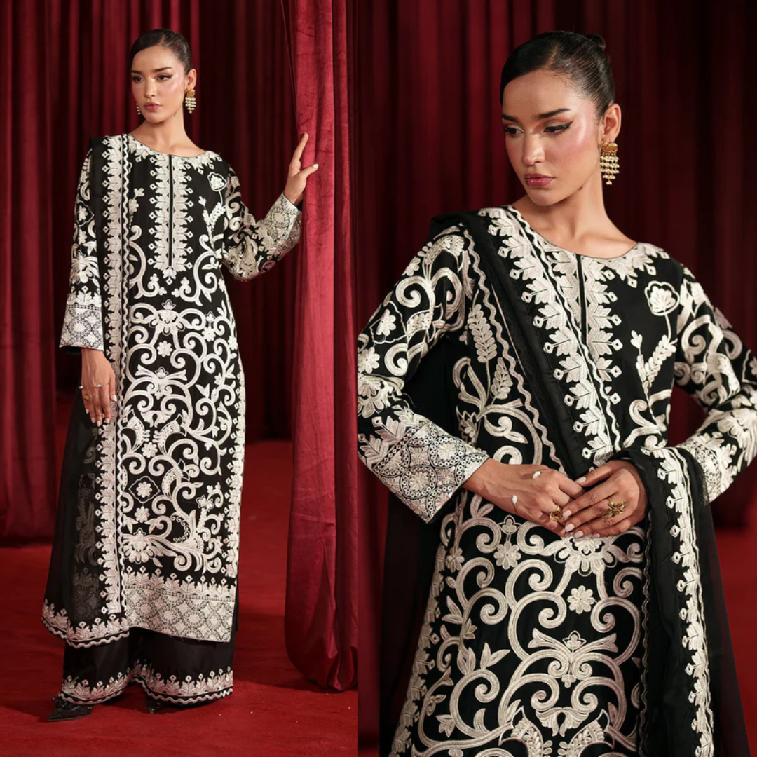 GulAhmed - Summer 3PC Lawn Digital Printed Dress - VL1409