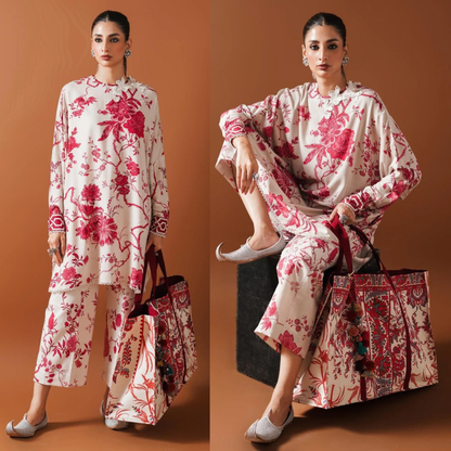 Sapphire - Summer 2PC Lawn Digital Printed Dress - VL1425