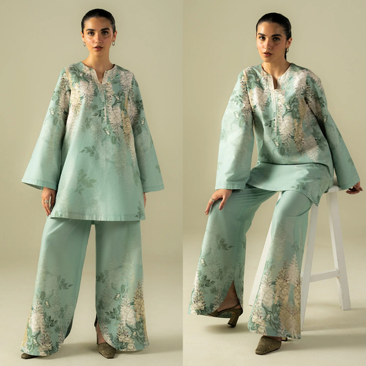 Sapphire - Summer 2PC Lawn Digital Printed Dress - VL1424