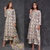VL189  Nisa multi colour unstitched lawn digital printed 3 pc dress with Chiffon dupatta