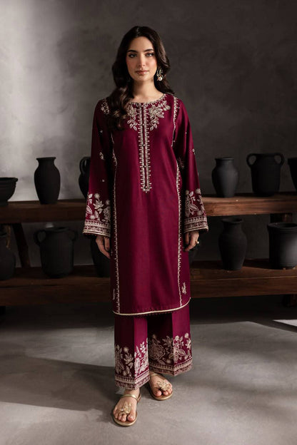 Batik - 2Pc Embroidered Lawn Suite With Fully Embroidered trouser - VL1406
