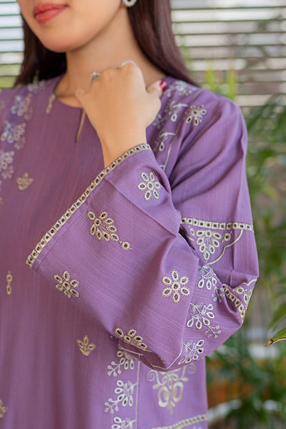 Lajwanti 2Pc Embroidered Lawn Suite With Fully Embroidered trouser - VL1288