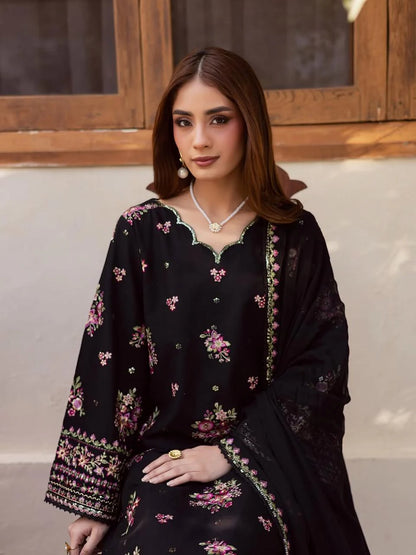 Zara Shahjahan - Lawn 3PC Embroidered Suit - VL1281
