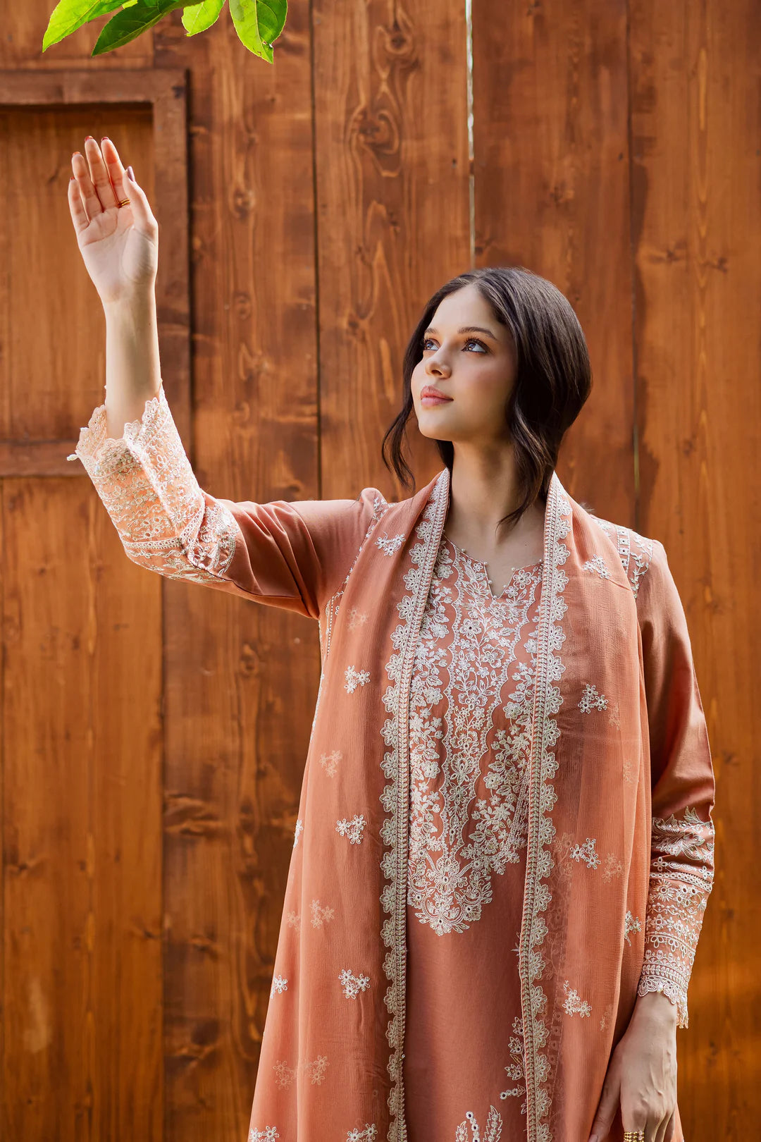 Batik -  Summer 3PC Lawn Embroidered Suit - VL1328