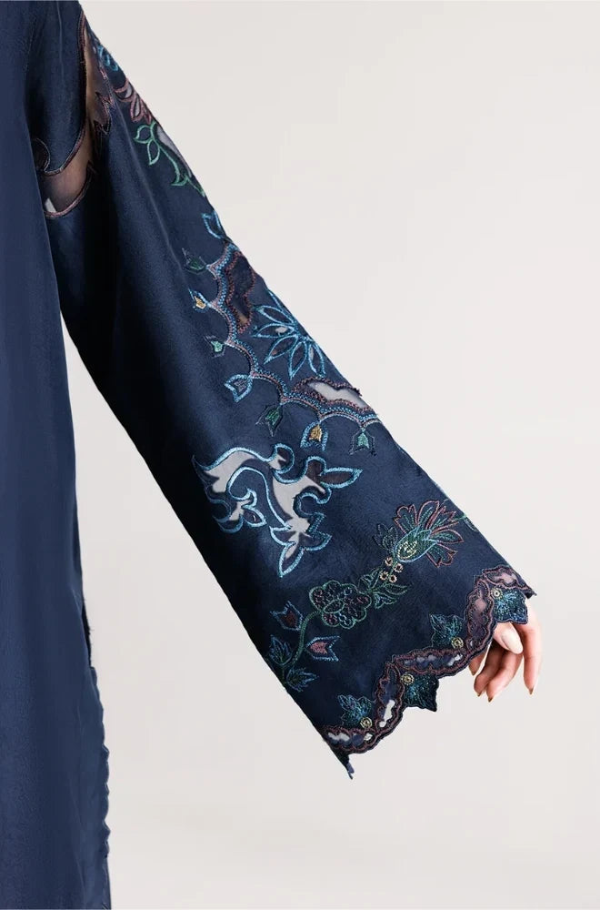 Iznik - 3PC Dhanak Embroidered Shirt With Dhanak Embroidered Dupatta and Trouser - VL1680