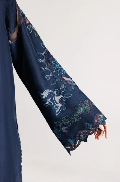 Iznik - 3PC Dhanak Embroidered Shirt With Dhanak Embroidered Dupatta and Trouser - VL1680