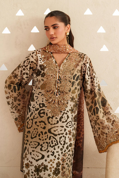 Aneela's - Summer 3PC Lawn Digital Printed Dress - VL1388