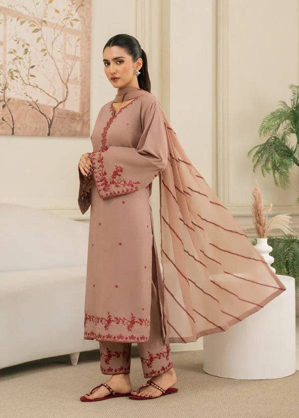 Veezal - Lawn 3PC Embroidered Suit - VL1330