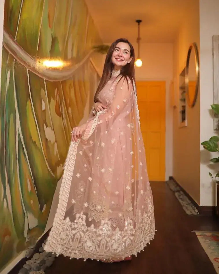 3 Piece Unstitched Heavy Embroidered Lawn Suit ( Fully Embroidered Org Veezal 3 Piece Unstitched Heavy Embroidered Lawn Suit ( Fully Embroidered Org Veezal
