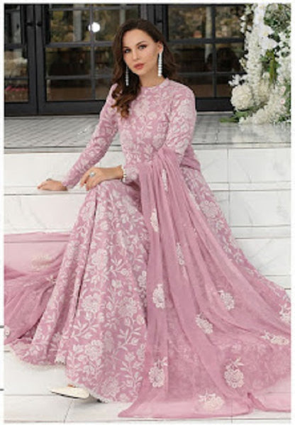 Bareeze - Unstitched 3 piece Dhanak sequence embroidered suit - VL1266