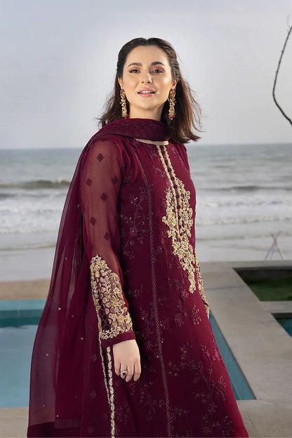 AZURE - Summer 3PC Lawn Embroidered Suit- VL1325