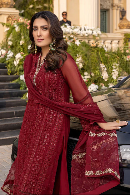 SUMMER 3 Piece Unstitched Heavy Embroidered Lawn Suit - VL1295