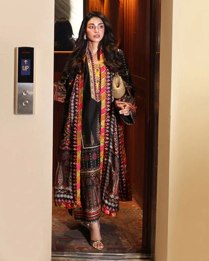 MUSHQ - Winter 3PC Karandi Digital Print Dress - VL 1639
