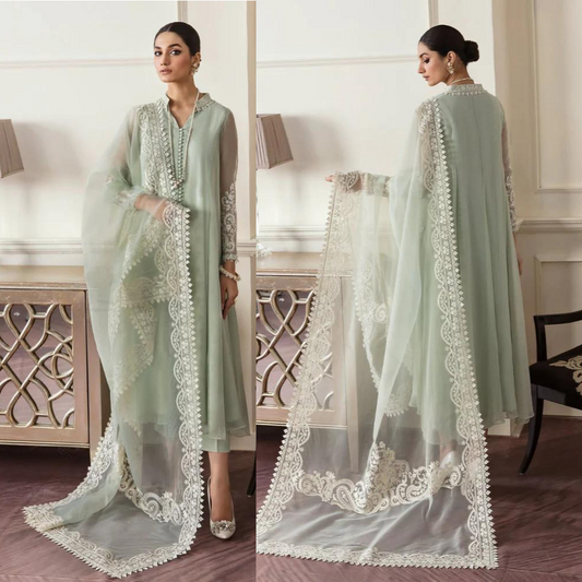 VL763 Baroque - 3PC Lawn Embroidered Suit