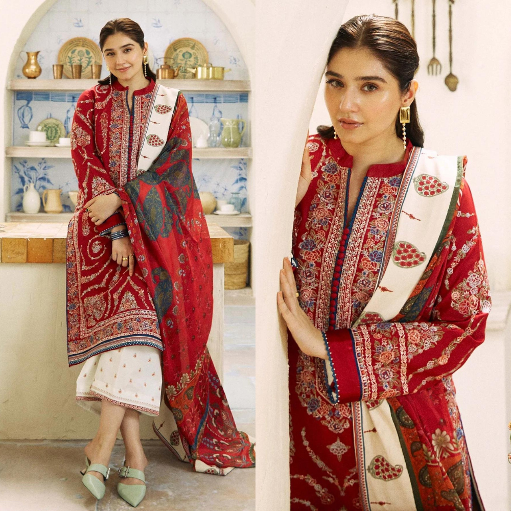 VL801 Zarashahjhan Embroidered Lawn Three Piece