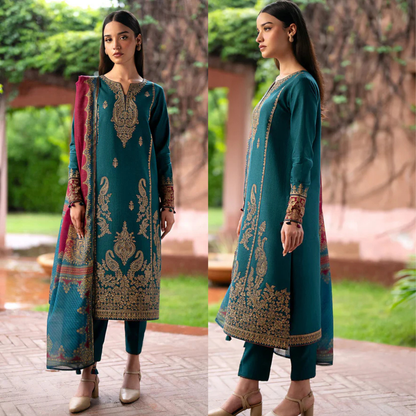 Summer Brand Vol'25 Available in Airjet Lawn Fabrics 3pc VL902