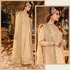 VL620 Nisa Skin Unstitched 3 Piece Silk Embroidered Dress