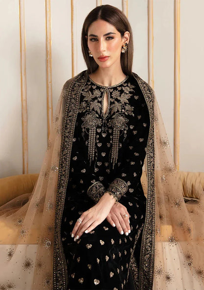 VL 1659 Jazmin - Winter Embroidered Velvet 3piece Suit