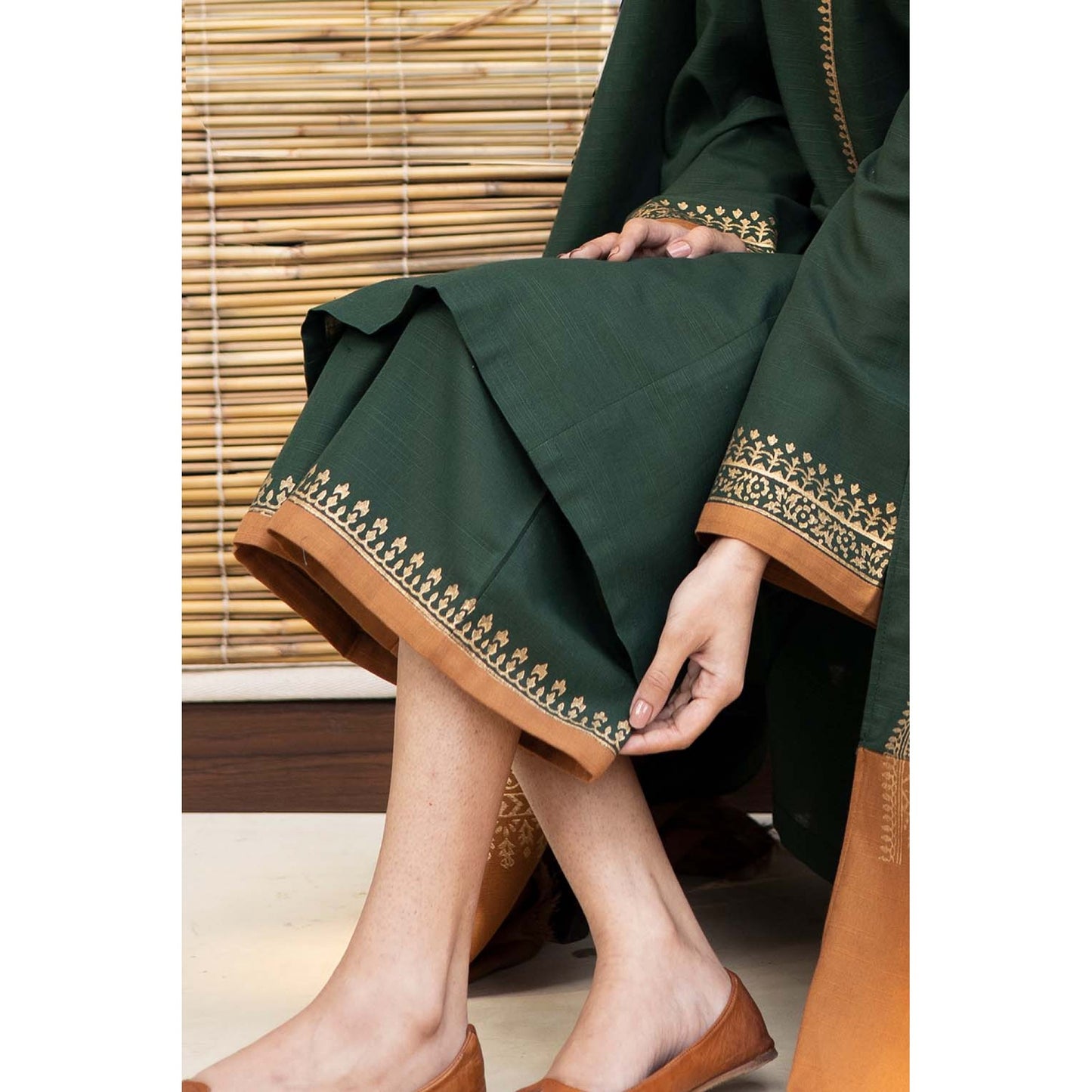 VL305 3PC Dhanak suit with Digital print Shawll