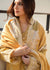 VL448 3Piece Unstitched Heavy Embroidered Linen Suit With Heavy Embroidered Linen Dupatta-VL448