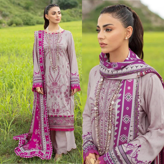 VL743 Jazmin - 3PC Lawn Embroidered Suit